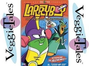 Poster for Larryboy The Cartoon Adventures: The Angry Eyebrows