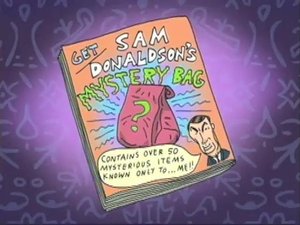 Poster for Get Sam Donaldson's Mystery Bag