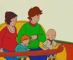 Poster for Caillou Goes to a Theme Park