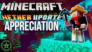 Poster for Episode 410 - We Explore the New Nether (Minecraft 1.16 Update)