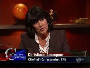 Poster for Christiane Amanpour