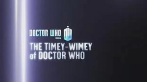 Poster for The Timey-Wimey of Doctor Who