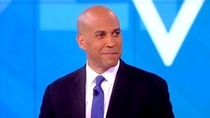 Poster for Cory Booker and Mary Wilson