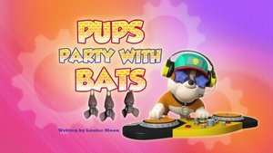 Poster for Pups Party with Bats