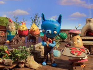 Poster for Chase the Leaf/Knights of the Tumble Tale