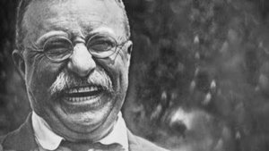 Poster for Epic Rap Battles of History News with Theodore Roosevelt