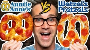 Poster for Auntie Anne's vs. Wetzel's Pretzels Taste Test | Food Feuds