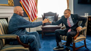Poster for Leader Hakeem Jeffries Poster for Leader Hakeem Jeffries