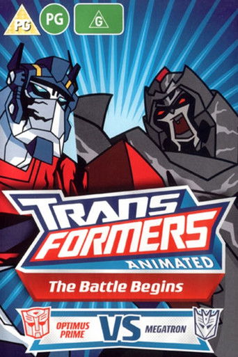 Transformers Animated - The Battle Begins Transformers Animated - The Battle Begins