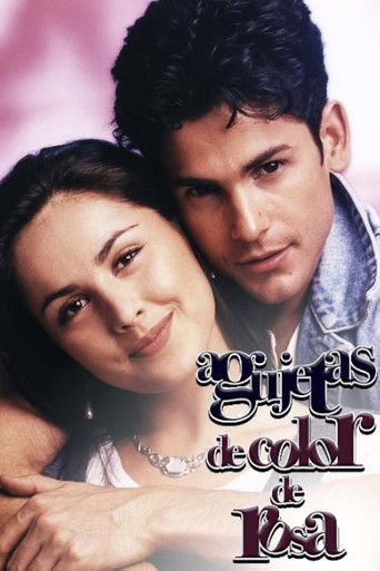 Agujetas de color de rosa Agujetas de color de rosa